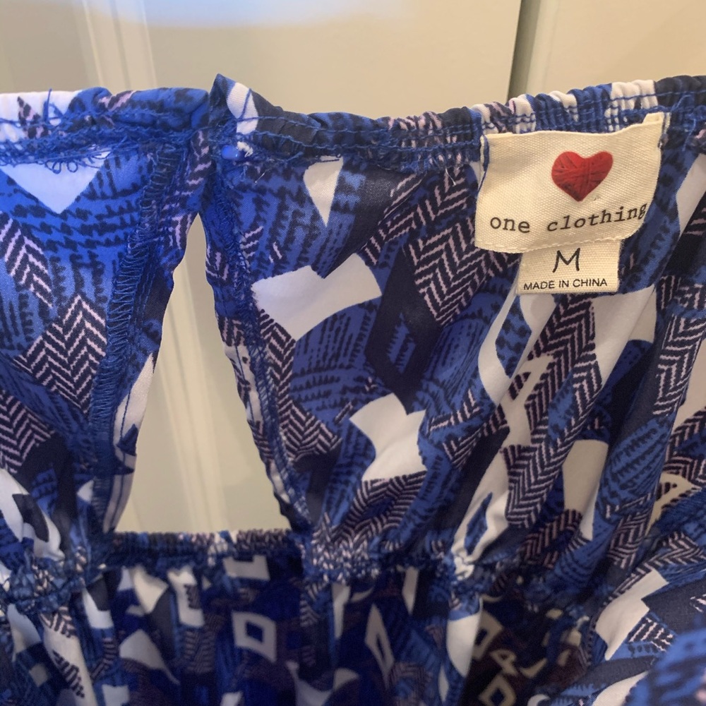 Mod Geometric Spring Dress - Picture 2 of 3